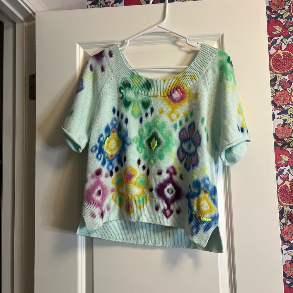 Anthropologie Pastel Knit Sweater